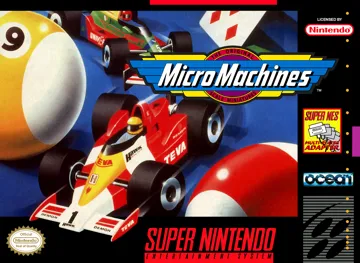 Micro Machines (USA) box cover front